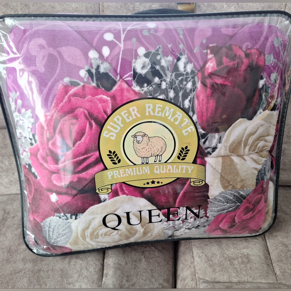 Super Remate Queen Premium Quality Blanket Set Rochester Borrego